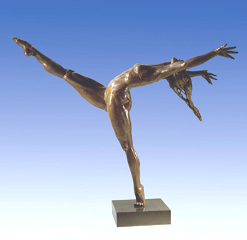 Ballerina - Bronze sculpture by Barry Johnston