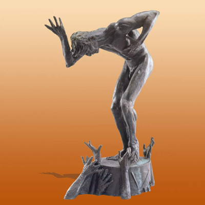 - Faust - Bronze Sculpture by Barry Johnston