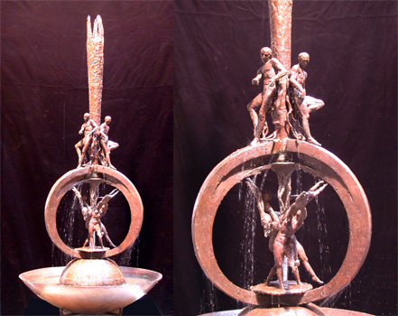 - Fertility Fountain - Bronze sculpture by Barry Johnston